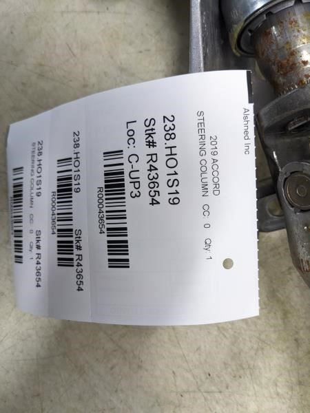 2019 Honda Accord Steering Column Assembly 53200-TVA-A03 OEM - Alshned Auto Parts