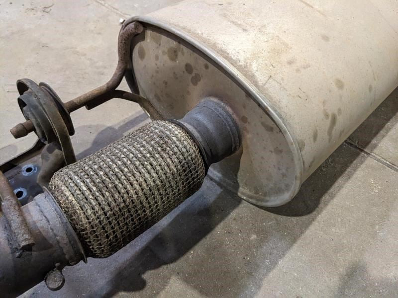 2015-2017 Ford F150 3.5L turbo Rear Exhaust System Muffler and Pipe GL3Z-5230-A - Alshned Auto Parts