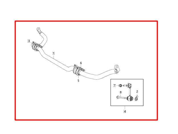 2016-2021 Jeep Grand Cherokee Front Stabilizer Sway Anti-Roll Bar 68252202AD OEM - Alshned Auto Parts