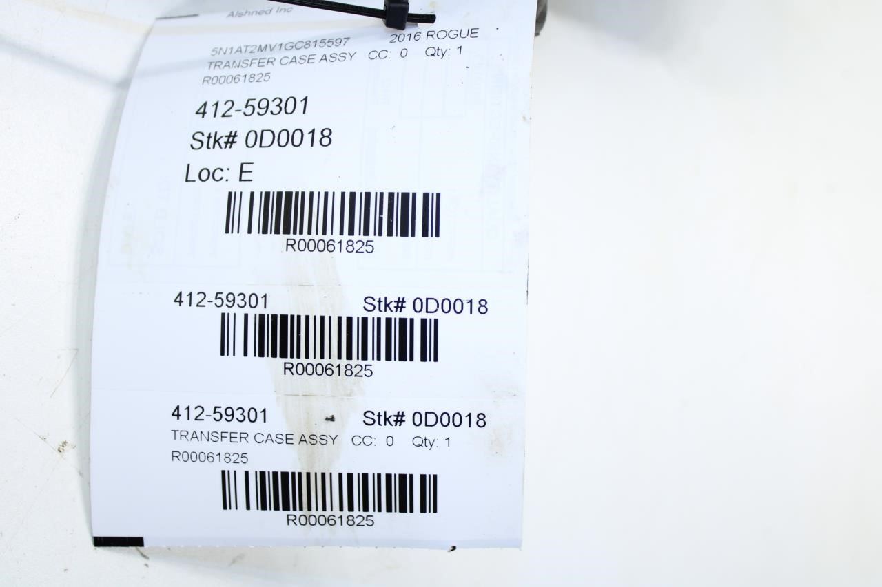 2014-2020 Nissan Rogue SV 2.5L AWD CVT Transfer Case VIN 5 1st digit USA built - Alshned Auto Parts