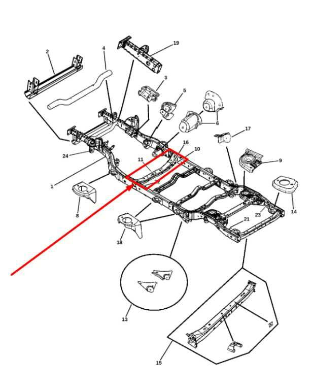 2012-2017 Jeep Wrangler Sport 2dr 4WD Transmission Crossmember 68236859AA OEM - Alshned Auto Parts