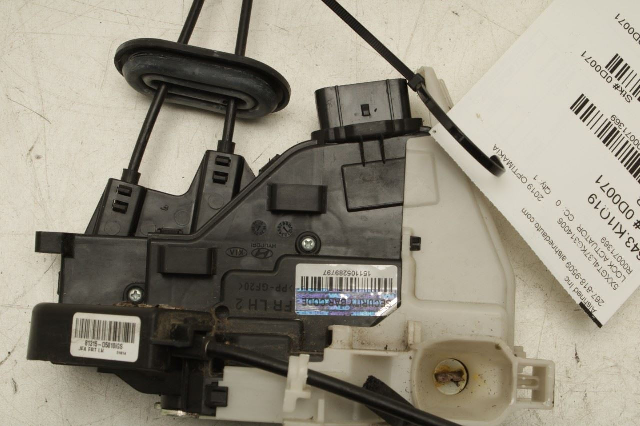 16-20 Kia Optima LX Front Left Driver Side Door Lock Latch Actuator 81315-D5010 - Alshned Auto Parts