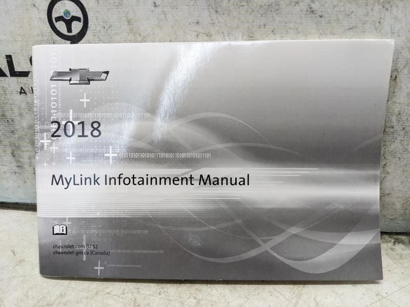 2018 Chevrolet Equinox Owners Manual Set 23143657A OEM - Alshned Auto Parts