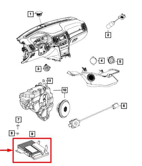 2015-2021 Jeep Grand Cherokee Summit Sound System Amplifier Amp 68234112AE OEM - Alshned Auto Parts