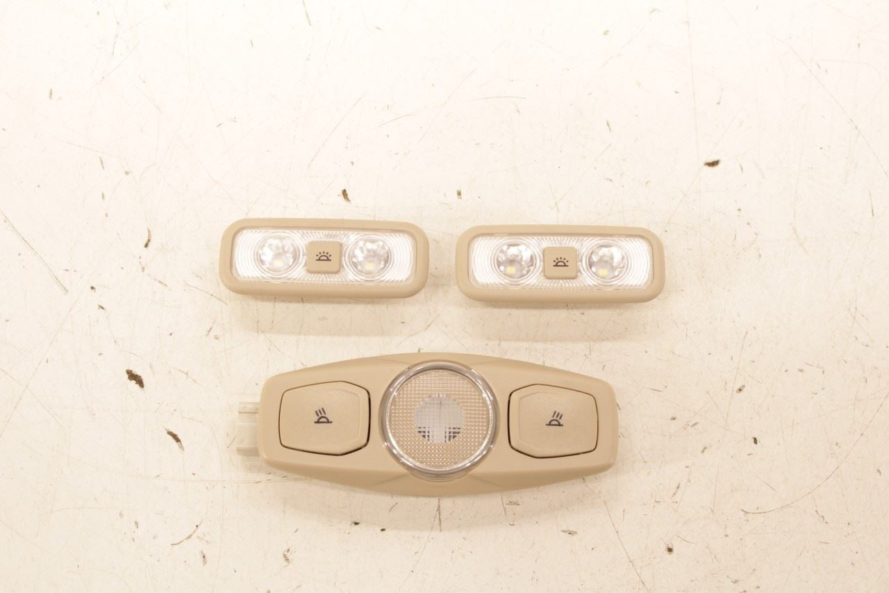 2022-2024 Ford Expedition MAX XLT Roof Overhead Dome Light Lamp Set of 3 - Alshned Auto Parts