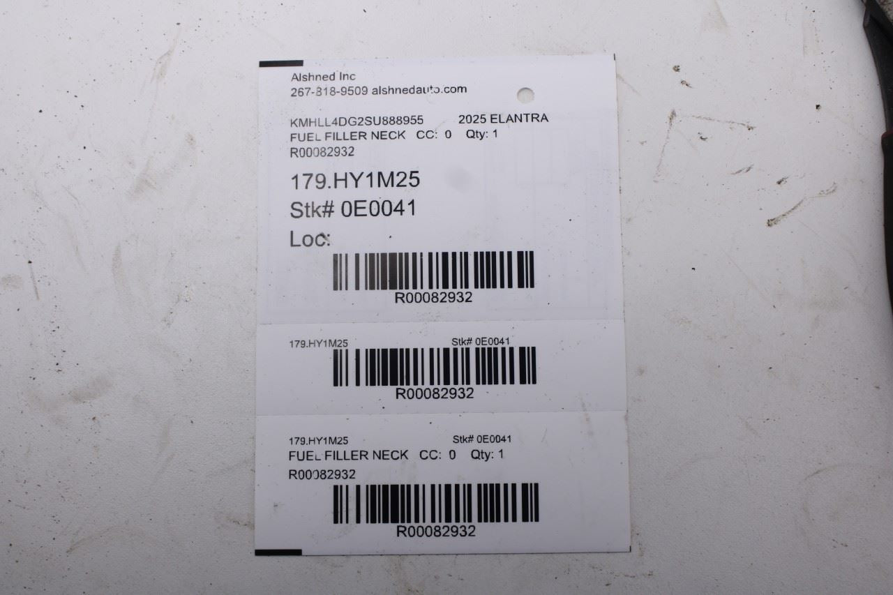 2021-2026 Hyundai Elantra SE 2.0L Fuel Filler Neck Hose Tube Pipe 31030-AA50011