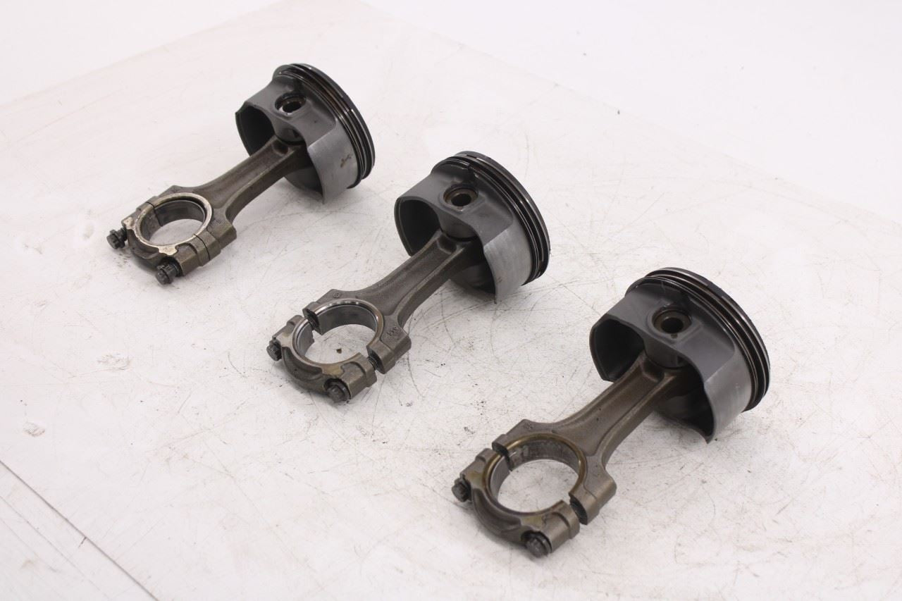 10-11 SeaDoo/BRP GTX IS (215) Engine Piston w/ Connecting Rod Set of 3 4209175166