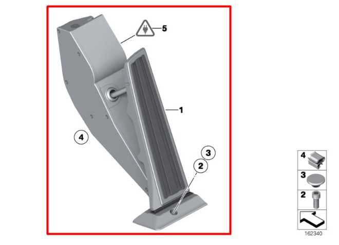04-17 BMW X3 xDrive28i AWD Accelerator Throttle Gas Pedal Sensor 35-42-6-860-784 - Alshned Auto Parts