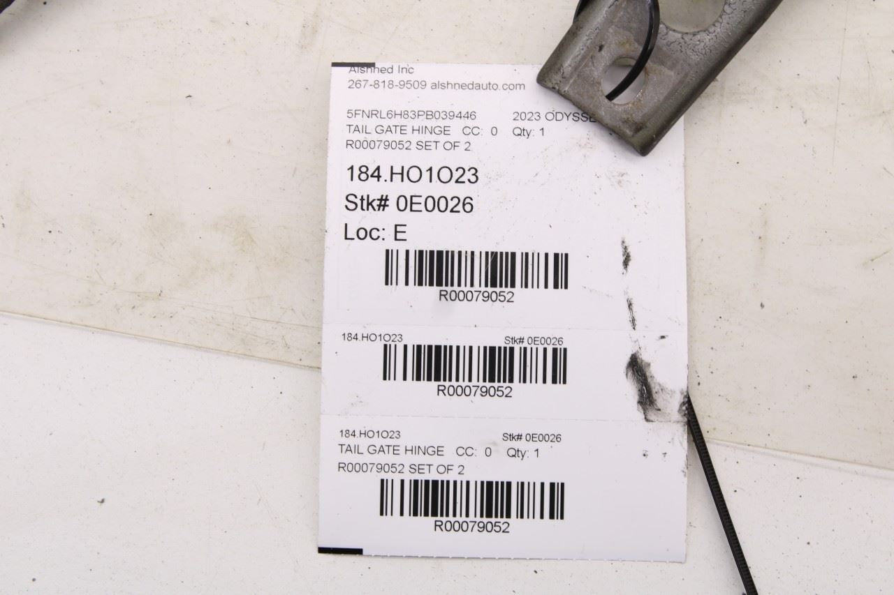 2019-2026 Honda Odyssey Touring Rear Liftgate Right and Left Side Hinge Set of 2 - Alshned Auto Parts