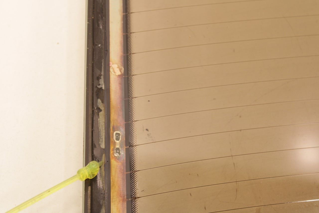 2012-2016 Volkswagen Passat SE Rear Back Window Glass 561845051DNVB OEM - Alshned Auto Parts