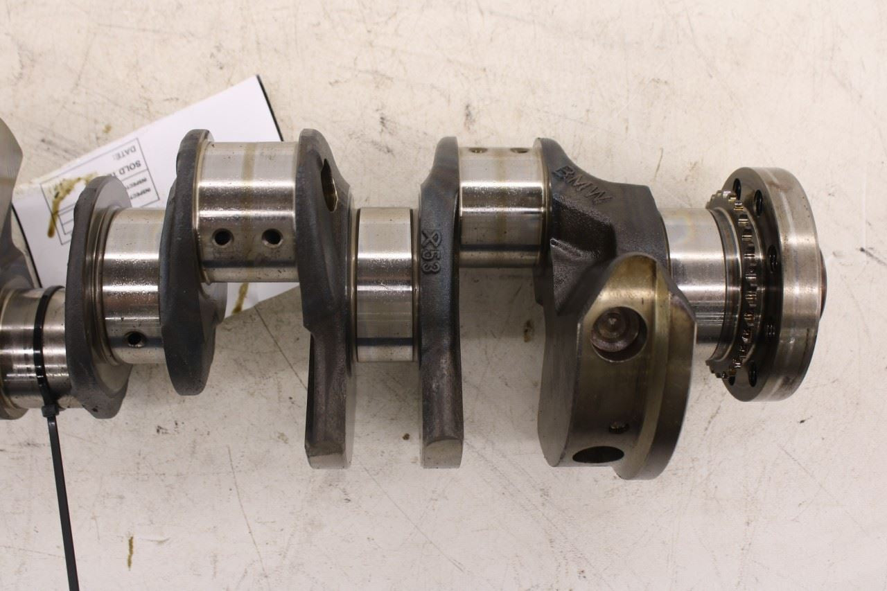 2010-2015 BMW 750i xDrive 4.4L Twin Turbo Engine Motor Crankshaft 7616597 OEM5