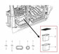 13-20 RAM 2500 Tradesman Rear 2nd Row Floor Cargo Liner Storage Tray 68154661AB - Alshned Auto Parts