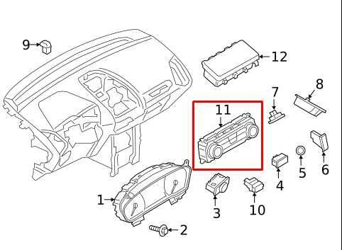 18-22 Ford Ecosport SE Dash AC Heater Temperature Climate Control Panel w/ Bezel - Alshned Auto Parts