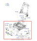 2011-16 Ford F250 Lariat Crew Cab Front RH Side Seat Lower Track Frame w/ Motors - Alshned Auto Parts