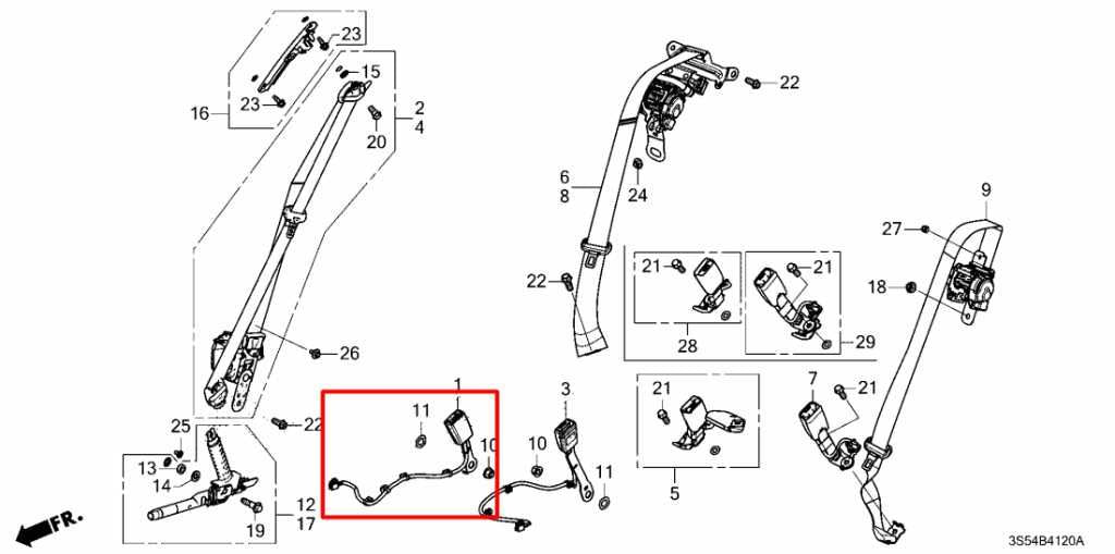 2023-26 Acura Integra A-Spec Front Passenger Right Side Seat Belt Buckle *ReaD* - Alshned Auto Parts