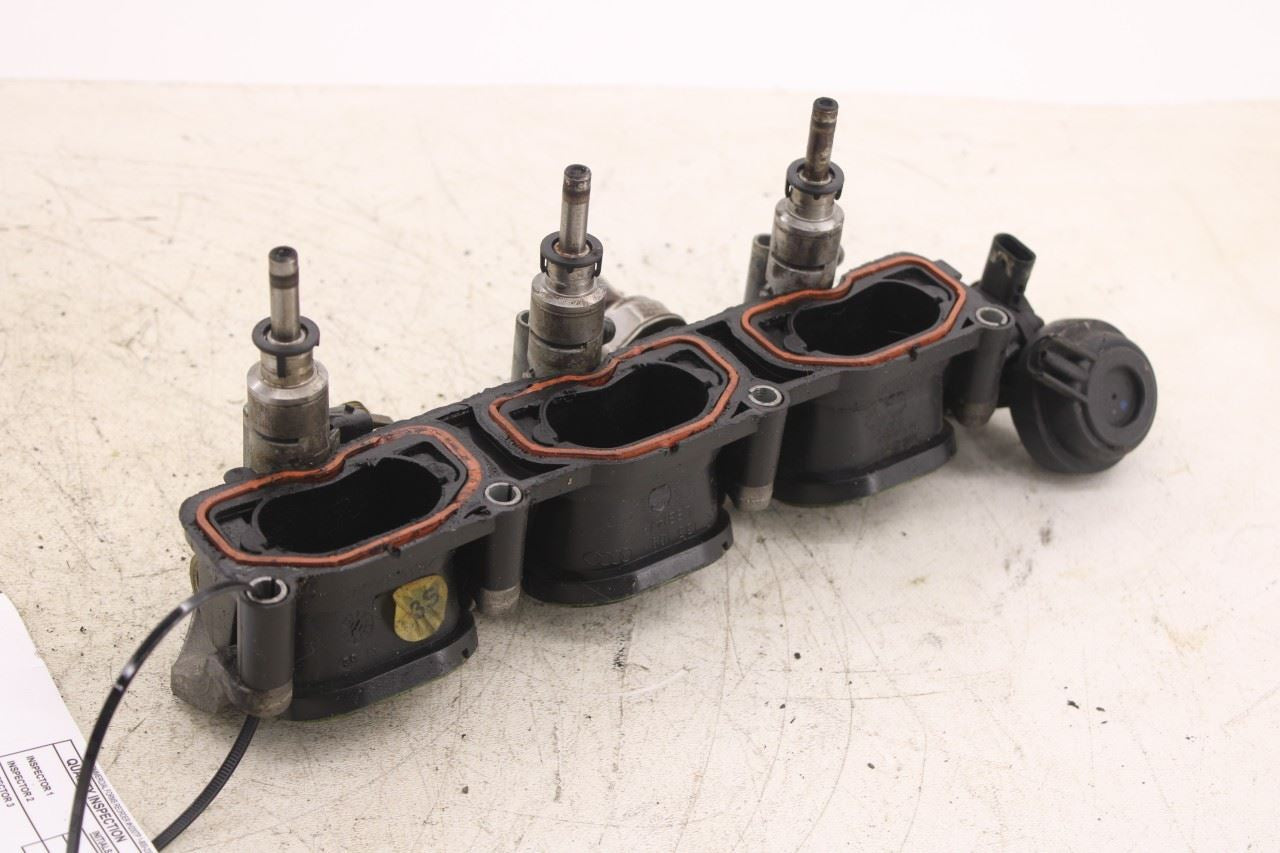 2012-2015 Audi A7 Premium 3.0L AWD Left Side Engine Intake Manifold w/ Injectors3