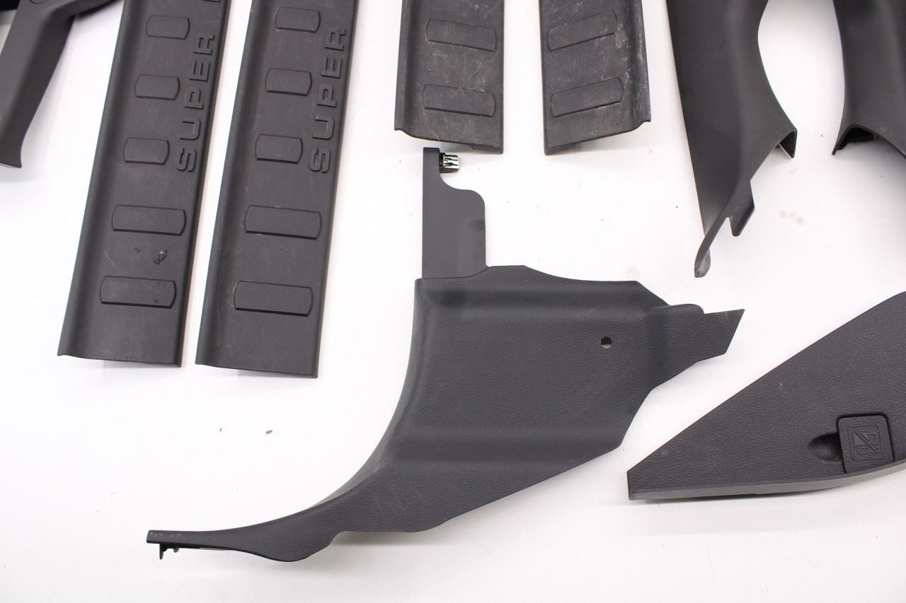 2011-16 Ford F250 Interior RH and LH A/B/C Pillars and Door Sill Trim Set *ReaD* - Alshned Auto Parts