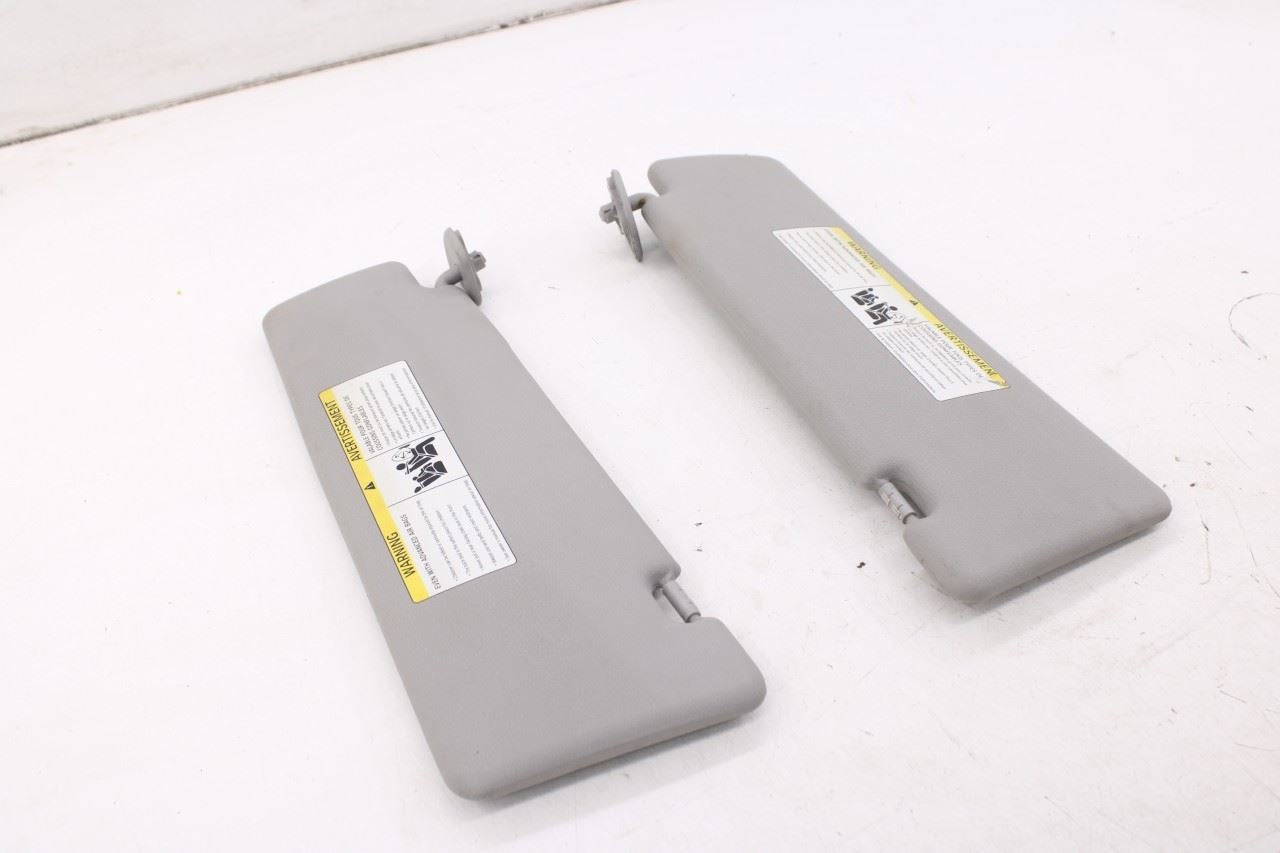 2007-13 BMW X5 xDrive35i 3.0L Front Right and Left Side Sun Visor Set w/ Mirror4