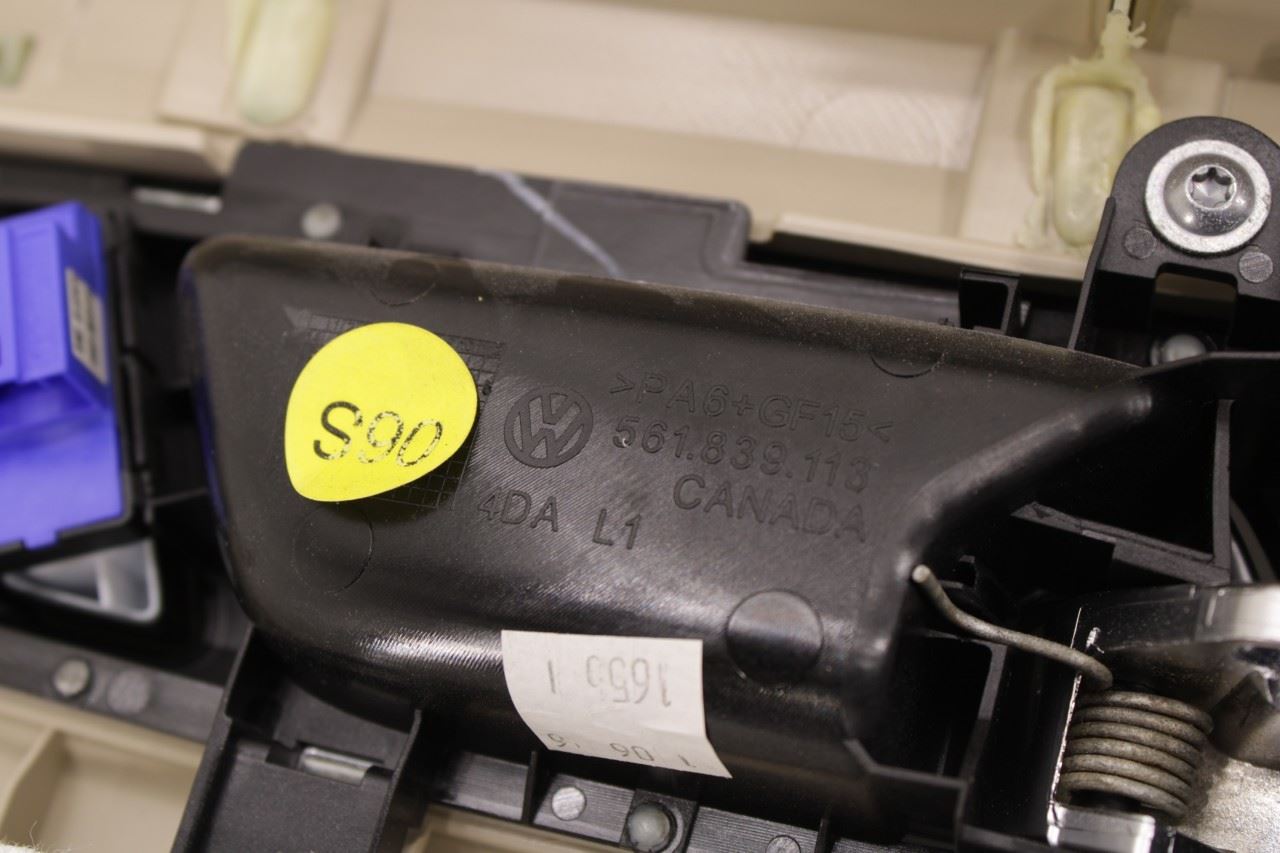 2012-19 Volkswagen Passat SE Rear Left Driver Door Trim Panel 561867211GOUT OEM - Alshned Auto Parts