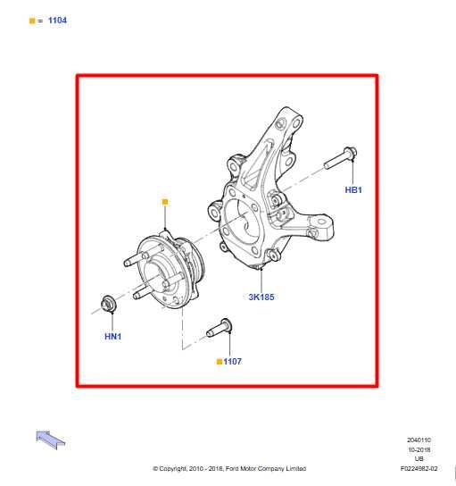 2011-2019 Ford Explorer Police 3.5L Front Driver Left Side Spindle Knuckle Hub - Alshned Auto Parts
