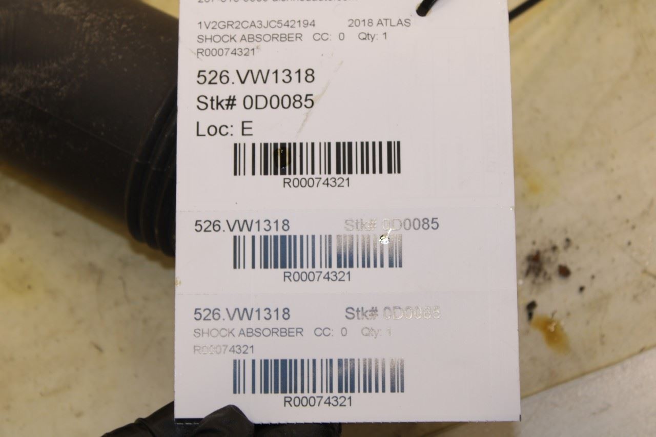 18-24 Volkswagen Atlas S AWD Rear Suspension Driver LH Side Shock Strut Absorber - Alshned Auto Parts
