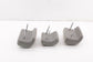 10-11 Toyota Camry LE Rear Right Left and Center 2nd Row Seat Headrest Set of 3 - Alshned Auto Parts