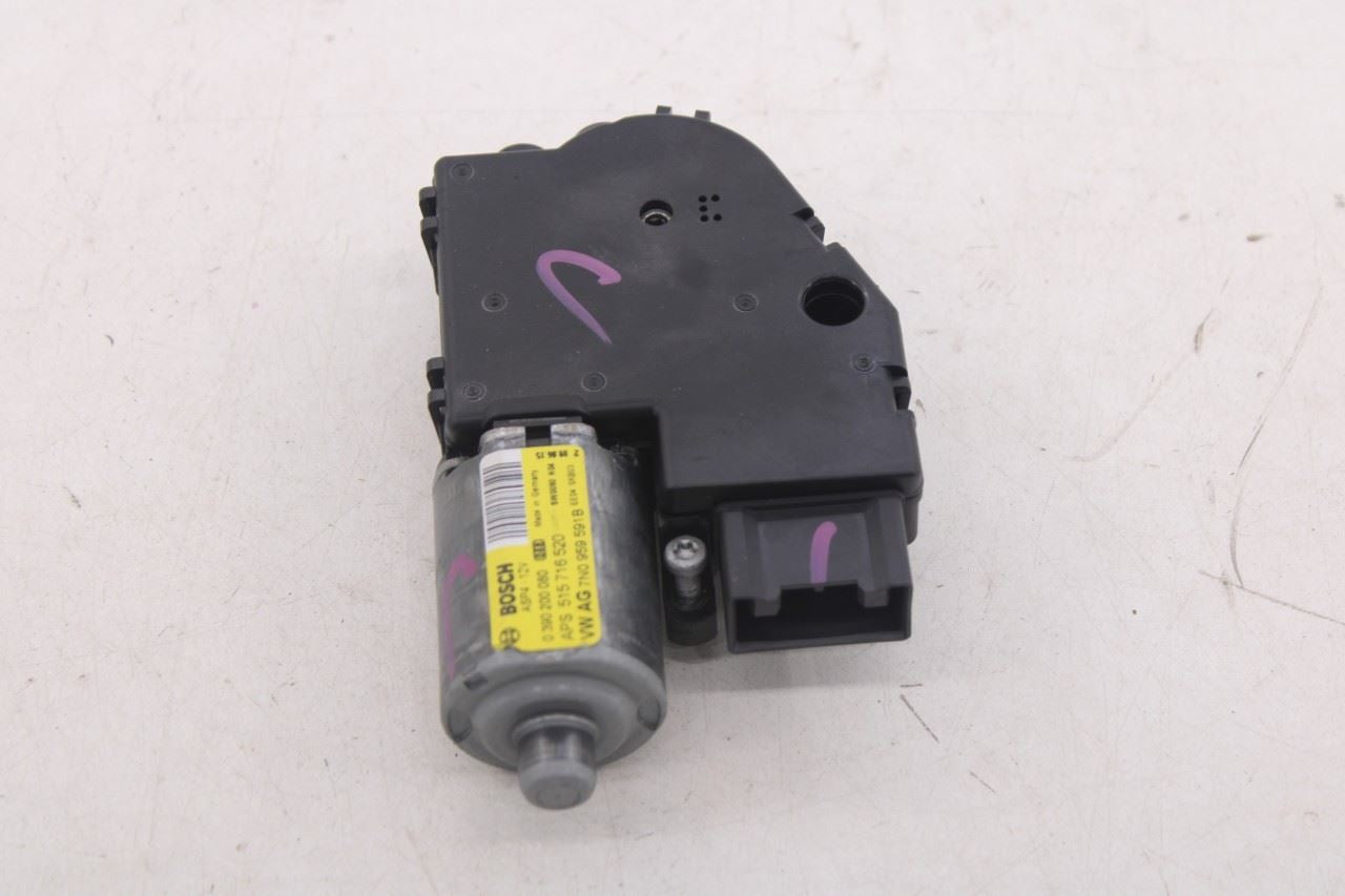09-17 Audi Q5 Premium Roof Power Sliding Glass Sunroof Motor Set of 2 7N0959591B14