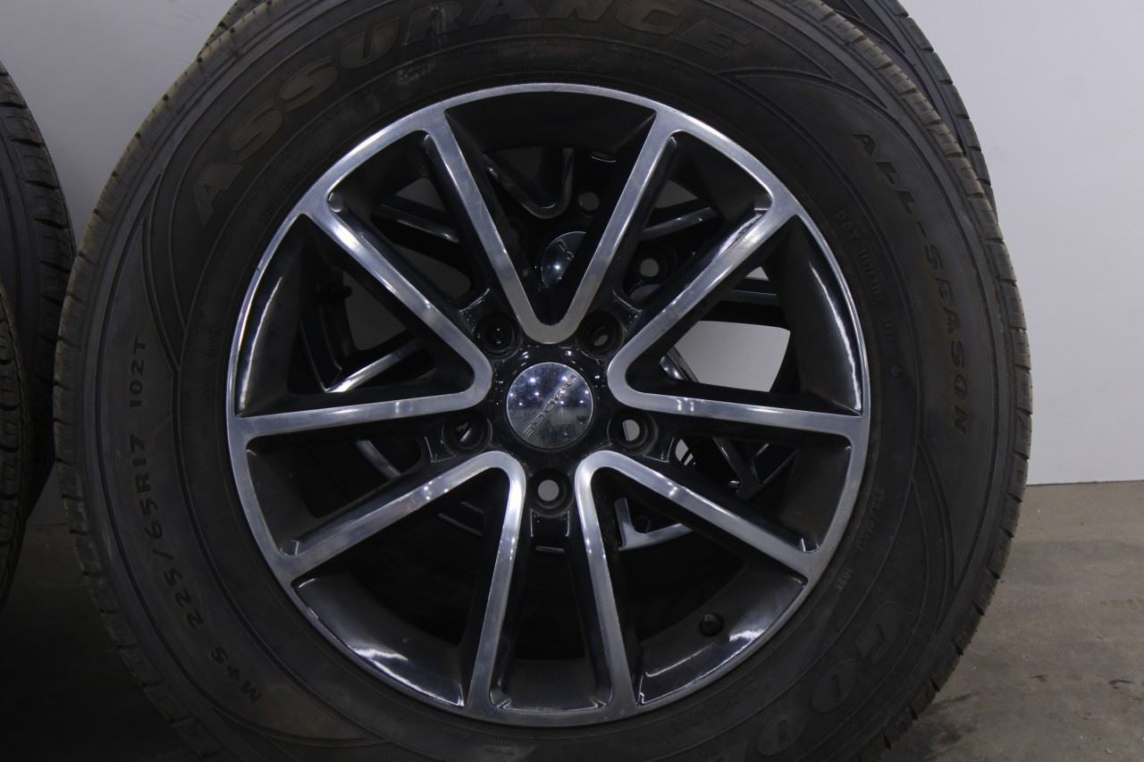 2014-19 Dodge Grand Caravan Wheel Tire Goodyear Assurance 225/65R17 R17x6 Set 45