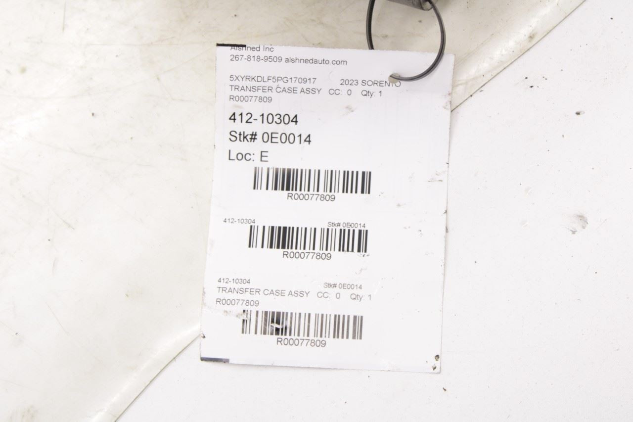 2021-24 Kia Sorento X-Line SX Prestige 2.5L turbo Transfer Case 34K 47300-2N000 - Alshned Auto Parts