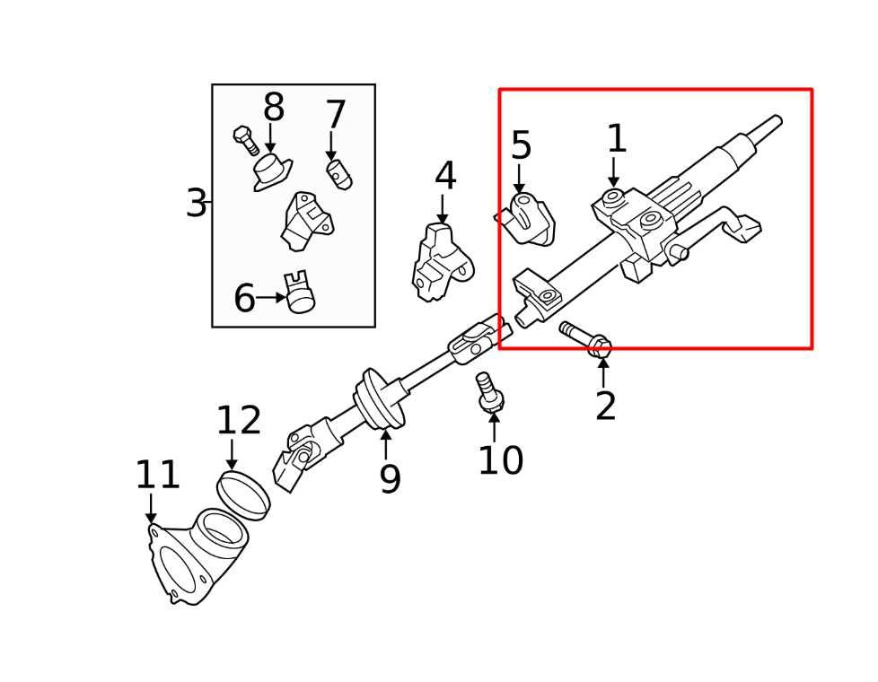 2007-2011 Toyota Camry LE 2.5L FWD Steering Column Assembly 45250-06380 OEM - Alshned Auto Parts