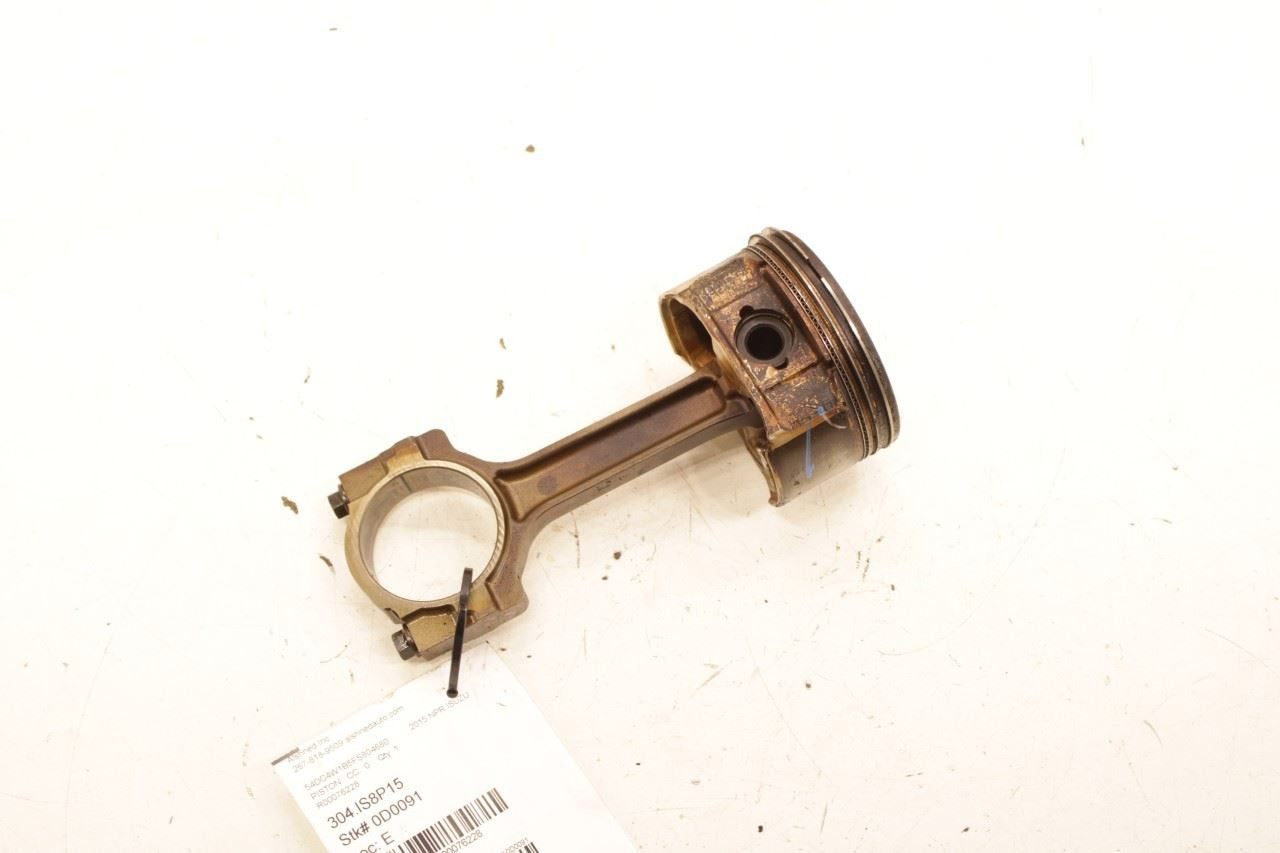 12-20 ISUZU NPR HD 6.0L Engine Piston Left No 2 w/ Connecting Rod 8-89017-849-0 - Alshned Auto Parts