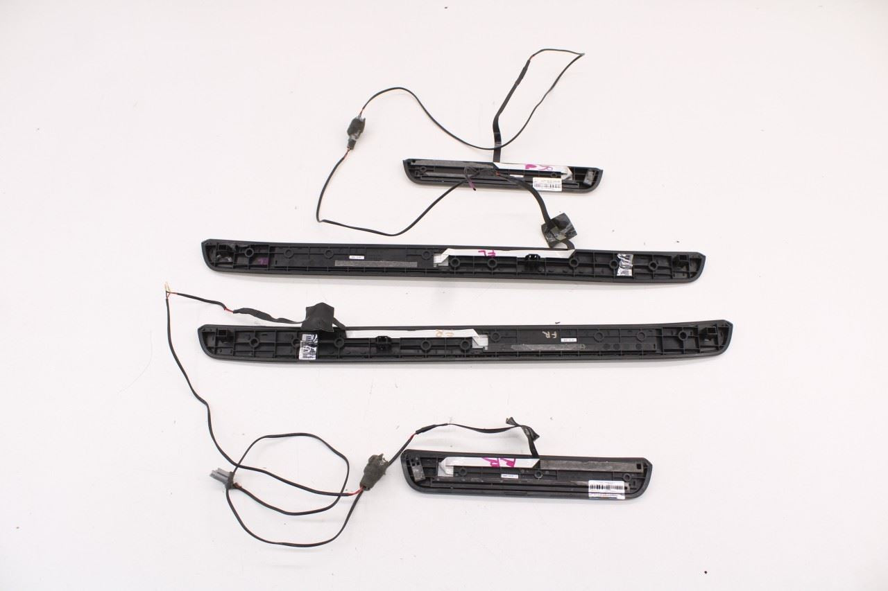 19-25 Infiniti QX50 LUXE FR and RR Right and Left Door Sill Scuff Plate Set of 4 - Alshned Auto Parts