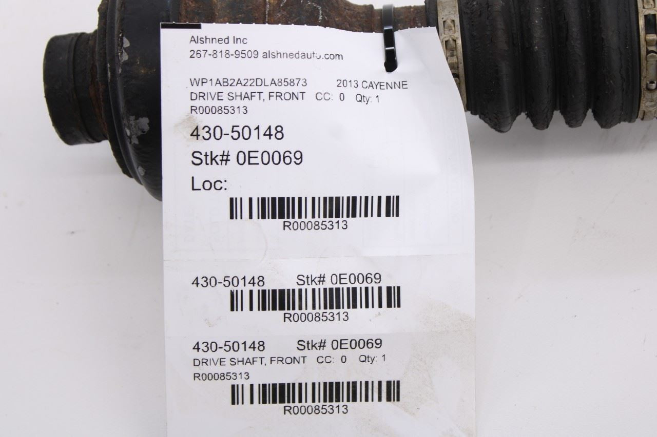 2011-2018 Porsche Cayenne S AWD Front Drive Shaft Propeller 7P0521101M OEM9