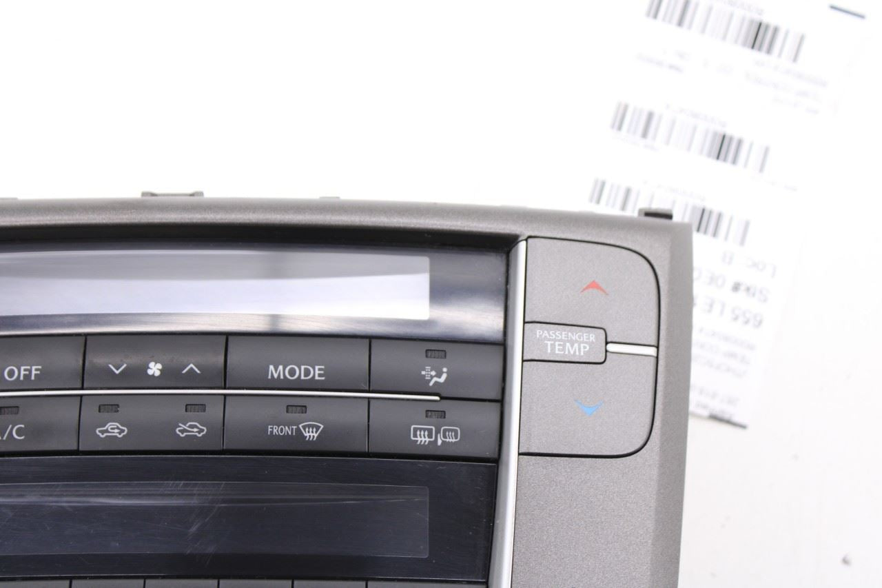 2009-2015 Lexus IS250 Radio Faceplate Temperature Control Panel 84010-53590 OEM3