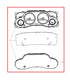 2013 Jeep Wrangler 3.6L Speed Gauge Instrument Cluster Unknown Mileage 5091412AC - Alshned Auto Parts