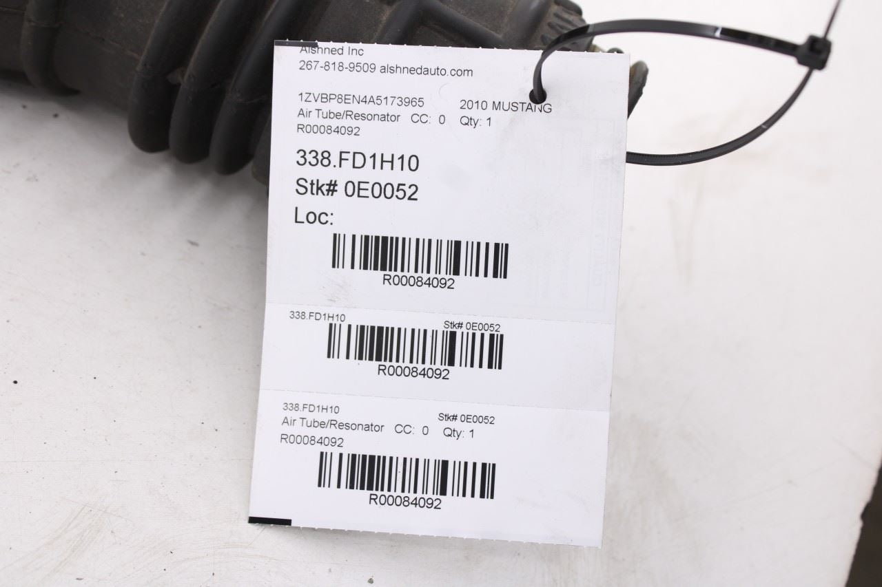 2005-10 Ford Mustang Premium Conv V6 4.0L RWD Air Intake Cleaner Duct Tube Hose10