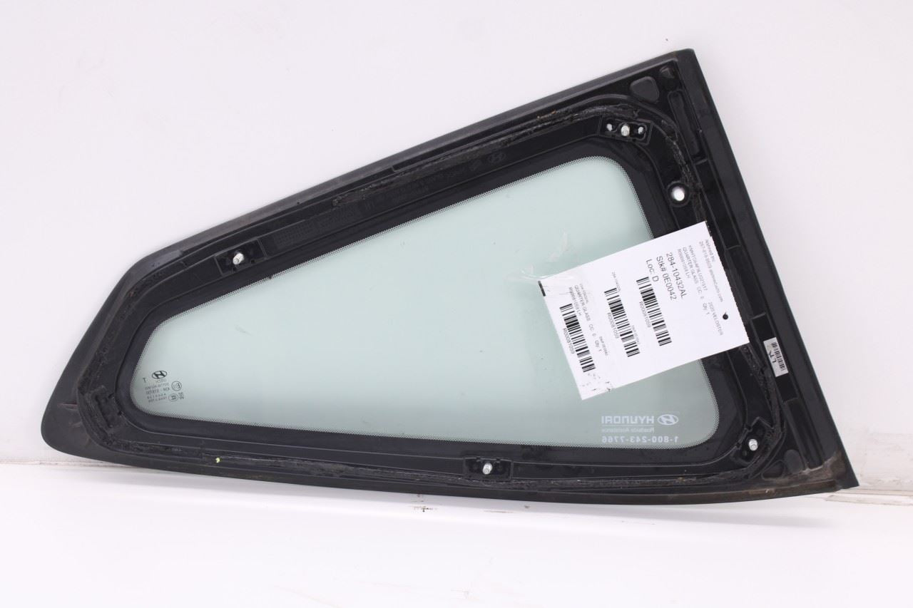 2019-21 Hyundai Veloster Rear Left Driver Side Quarter Window Glass 87810-J30005
