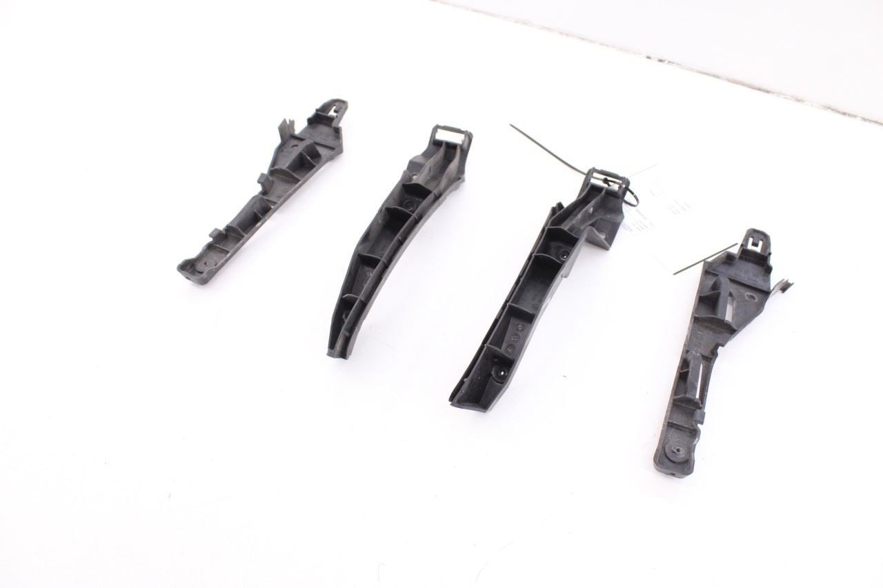 2011-14 Porsche Cayenne S Front Bumper RH LH Side Support Rail Mount Bracket Set7