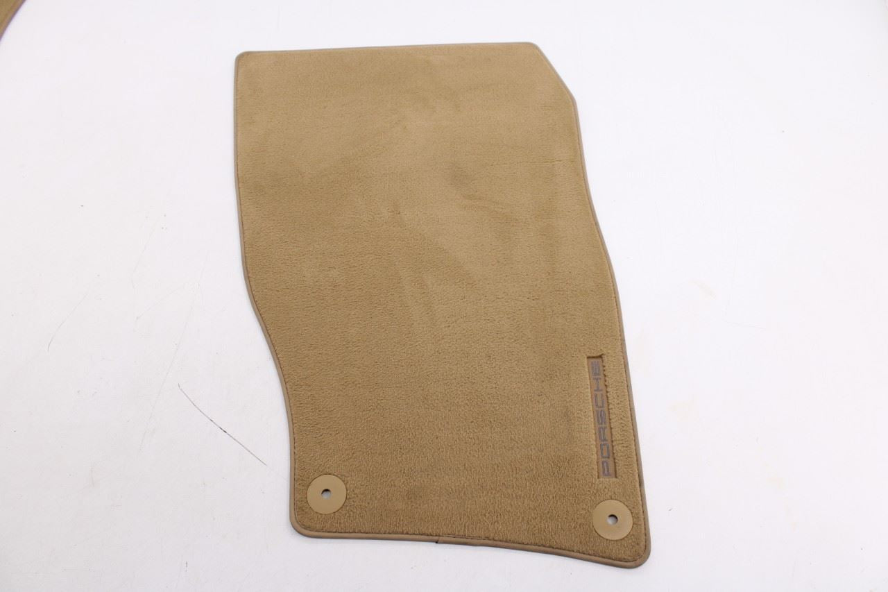 11-14 Porsche Cayenne S Front Rear RH and LH Side Interior Carpet Floor Mats Set4