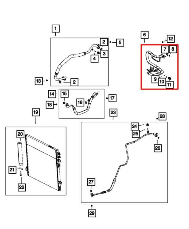 2014-23 Dodge Charger GT 3.6L AC Conditioning Suction Hose Tube Line 68158886AD - Alshned Auto Parts