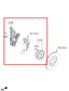 2021-26 Hyundai Santa Fe SEL 2.5L AWD Front Driver Left Side Spindle Knuckle Hub - Alshned Auto Parts