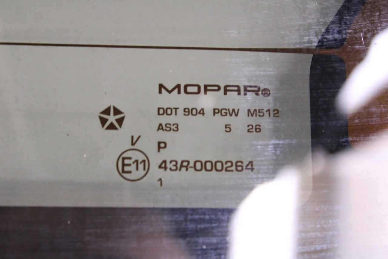 13-18 Ram 1500 Crew Cab Laramie Rear Window Power Sliding Backlite Glass *ReaD* - Alshned Auto Parts