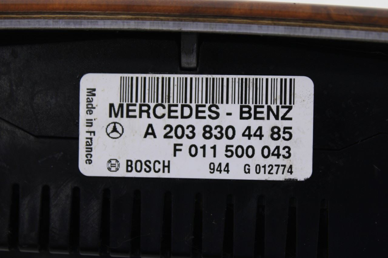 2006-2009 Mercedes-Benz CLK350 Dash AC Heater Climate Control Panel 203830448513