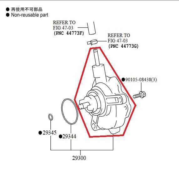 2016-2023 Toyota Tacoma SR5 3.5L Vacuum Pump 29300-0P021 OEM1