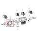 18-22 Jeep Grand Cherokee Laredo Steering Column Light Turn Signal Wiper Switch - Alshned Auto Parts