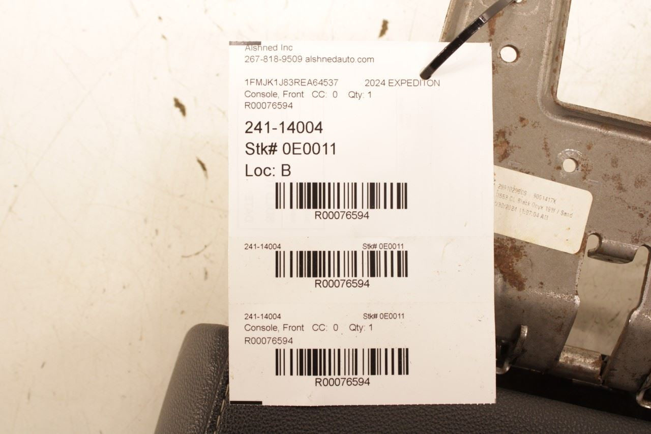 22-24 Ford Expedition MAX XLT Center Console Armrest Lid Storage KL3B15045C74BB - Alshned Auto Parts