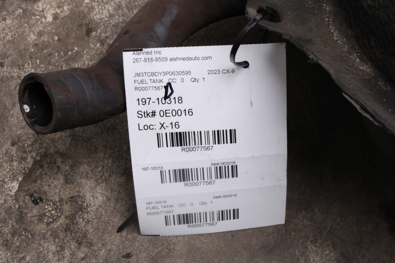 2016-2023 Mazda CX-9 Grand Touring 2.5L AWD Fuel Gas Tank 19.5 US Gallons *ReaD* - Alshned Auto Parts