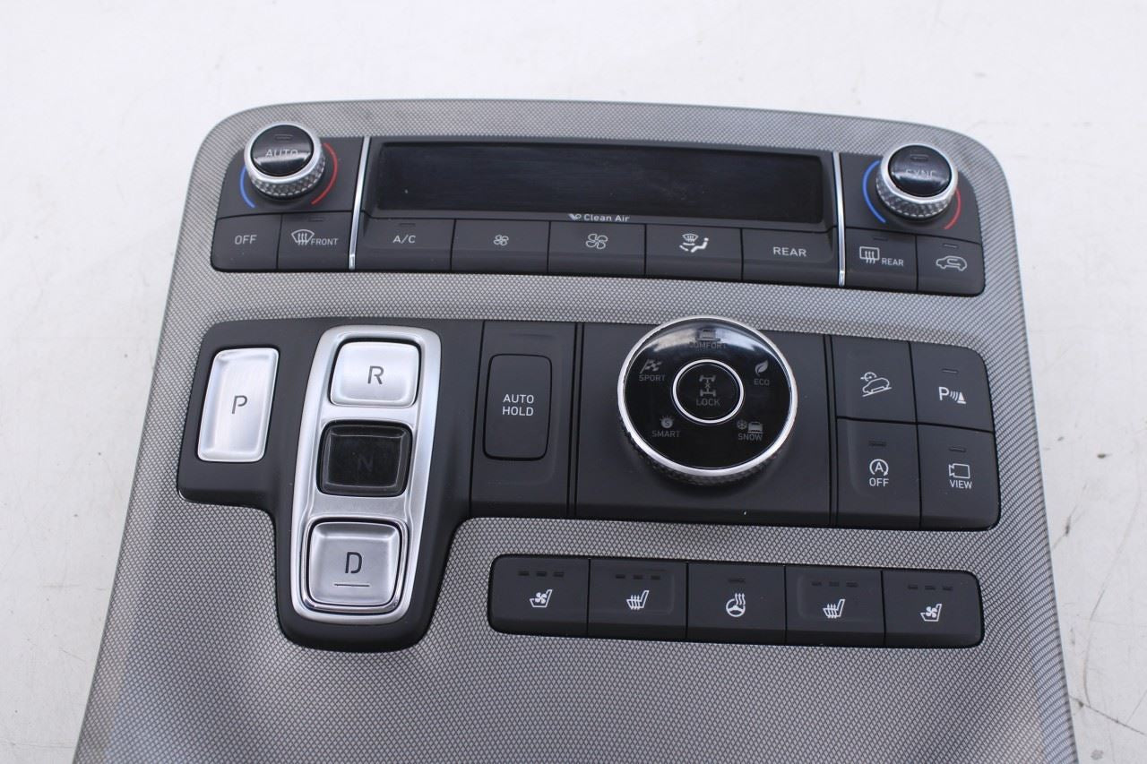 2020-22 Hyundai Palisade Console Shifter Control Selector w/ AC Heater Controls - Alshned Auto Parts