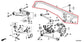 2015-2020 Acura TLX Tech FWD Rear Stabilizer Sway Anti-Roll Bar 52300-TZ3-A511