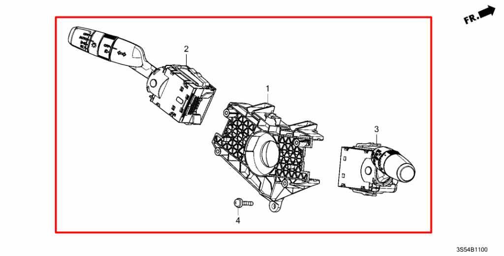2023-26 Acura Integra A-Spec 1.5L Steering Column Light Turn Signal Wiper Switch - Alshned Auto Parts
